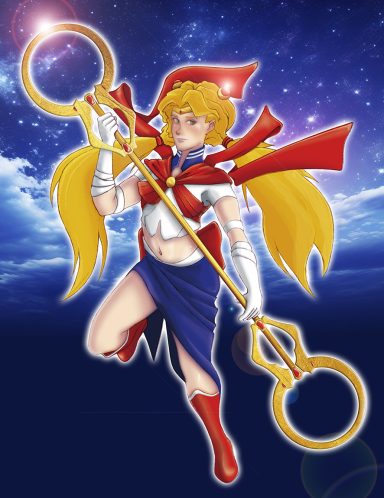 ilustración Sailor Moon imagen 1