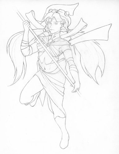 ilustración Sailor Moon imagen 2