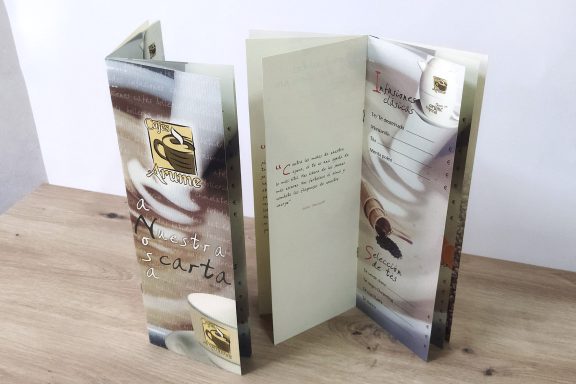carta productos Cafés Arume